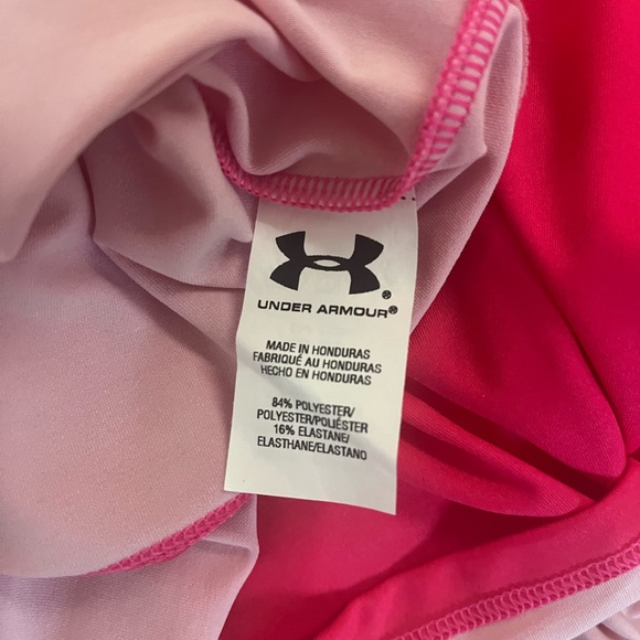 DC Superman hot pink Under Armor top - Picture 6 of 6